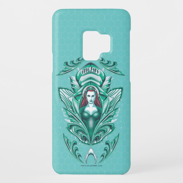 Aquaman | Ornate Mera Graphic Case-Mate Samsung Galaxy Case (Back)