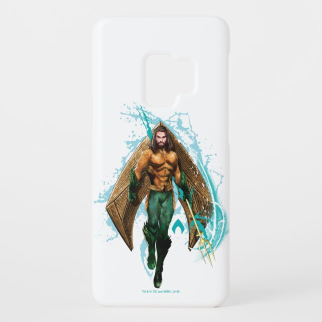 Aquaman | Prince Orin With Aquaman Logo Case-Mate Samsung Galaxy Case (Back)