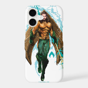 Aquaman Prince Orin With Aquaman Logo iPhone 17 Case