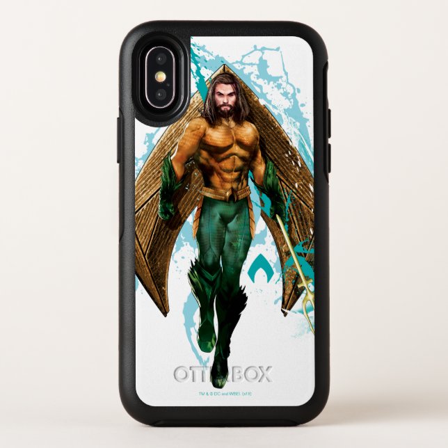 Aquaman | Prince Orin With Aquaman Logo Otterbox iPhone Case (Back)