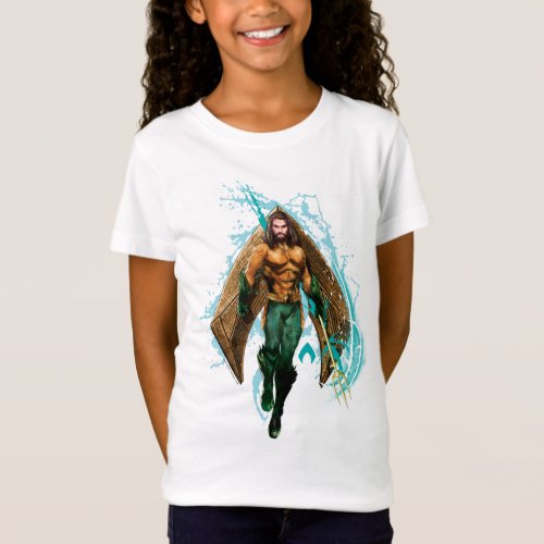 Aquaman  Prince Orin With Aquaman Logo T_Shirt