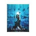 Aquaman | Prince Orin With Aquatic Animals Canvas Print