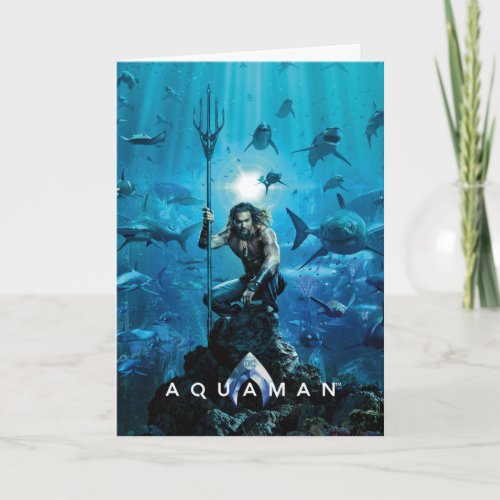 Aquaman  Prince Orin With Aquatic Animals Card