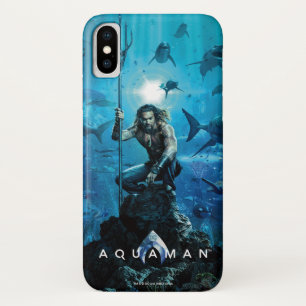 Aquaman Prince Orin With Aquatic Animals iPhone X Case