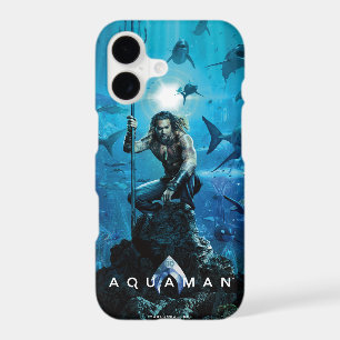 Aquaman Prince Orin With Aquatic Animals iPhone 17 Case