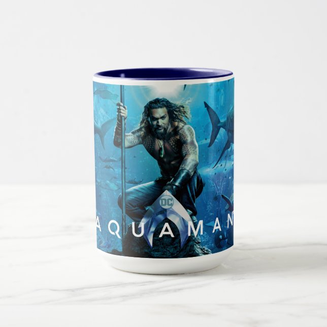 Aquaman | Prince Orin With Aquatic Animals Mug (Center)