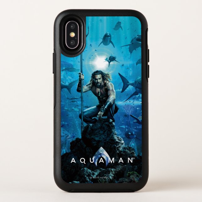 Aquaman | Prince Orin With Aquatic Animals Otterbox iPhone Case (Back)