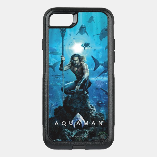 Aquaman | Prince Orin With Aquatic Animals Otterbox iPhone Case (Back)