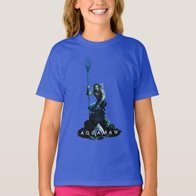 Aquaman | Prince Orin With Aquatic Animals T-Shirt (Front)