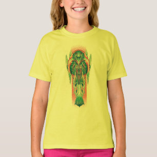 Aquaman   Queen Fisherman Art Nouveau Panel T-Shirt