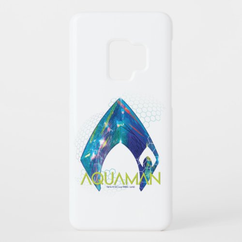 Aquaman  Refracted Aquaman Logo Case_Mate Samsung Galaxy S9 Case