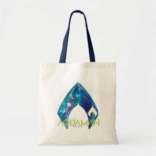 Aquaman  Refracted Aquaman Logo Tote Bag