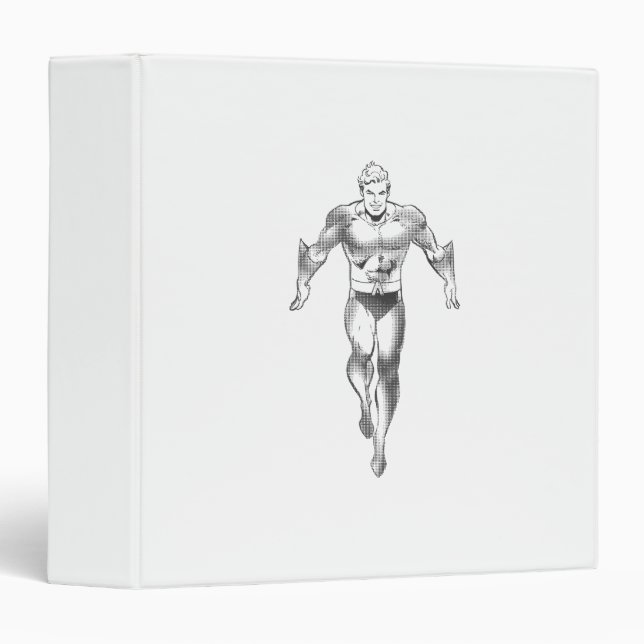 Aquaman Runs BW Binder (Front/Spine)