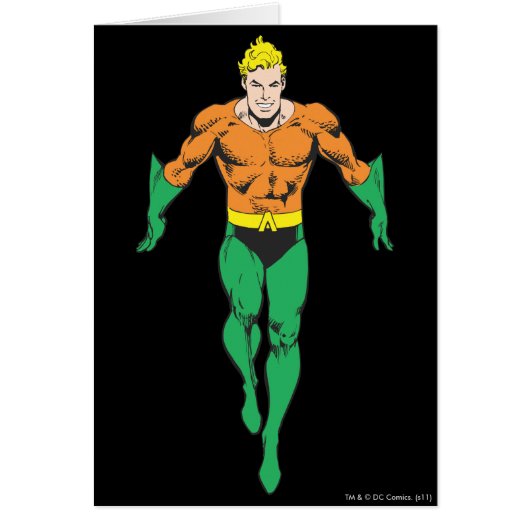 Aquaman Runs Cards (Front)