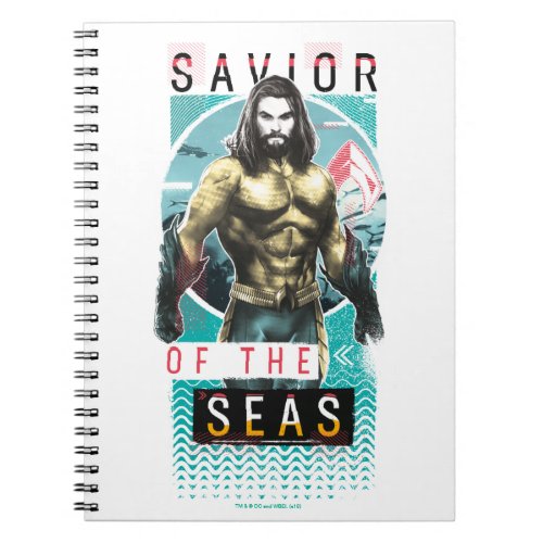 Aquaman  Savior Of The Seas Modernist Graphic Notebook