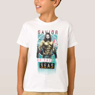 Aquaman | "Savior Of The Seas" Modernist Graphic T-Shirt