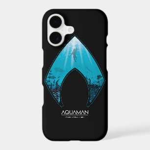 Aquaman See Through Aquaman Logo Ocean Graphic iPhone 17 Case