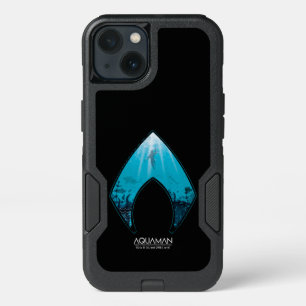 Aquaman See Through Aquaman Logo Ocean Graphic iPhone 13 Case