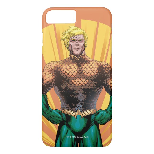 Aquaman Standing Case-Mate iPhone Case (Back)