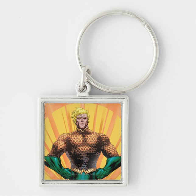 Aquaman Standing Keychain (Front)