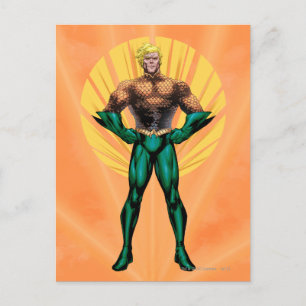 Aquaman Standing Postcard
