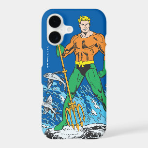 Aquaman Stands with Pitchfork iPhone 17 Case