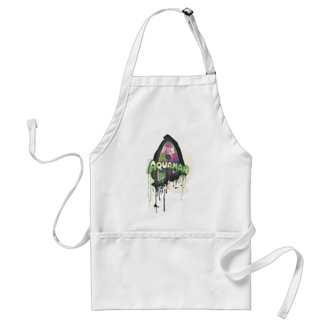Aquaman - Twisted Innocence Letter Adult Apron (Front)