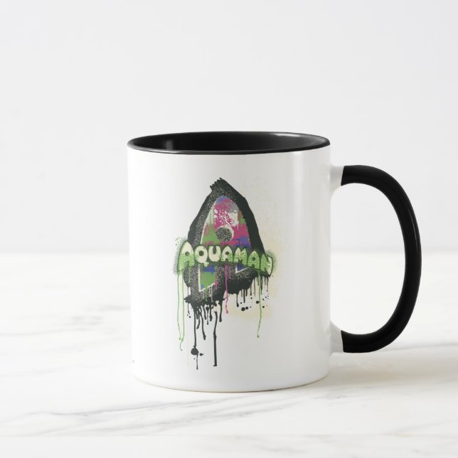 Aquaman - Twisted Innocence Letter Mug (Right)