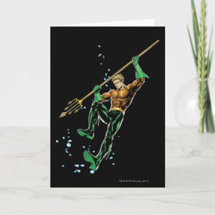 Aquaman with Spear Card