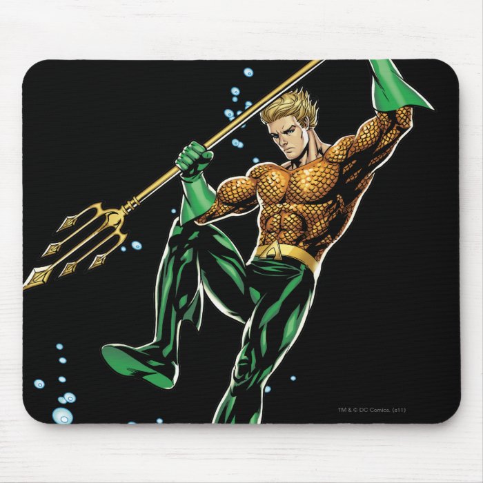 Aquaman with Spear Mouse Pad