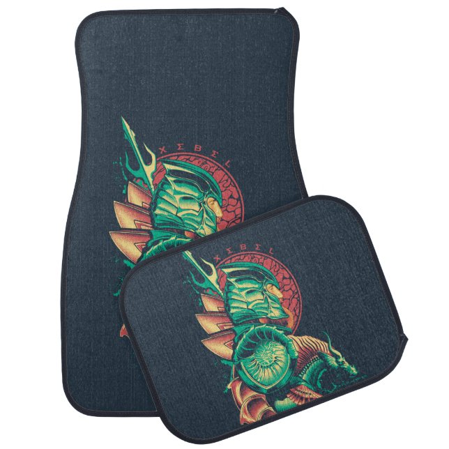Aquaman | Xebel King Nereus Graphic Car Floor Mat (Set)