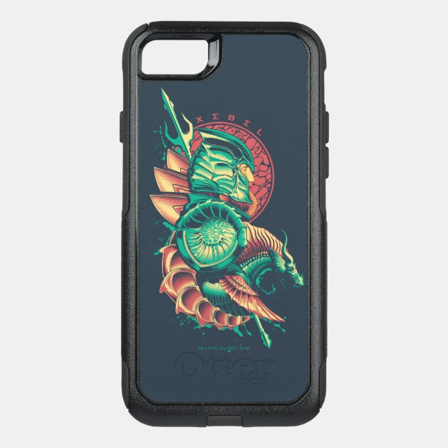 Aquaman | Xebel King Nereus Graphic Otterbox iPhone Case (Back)