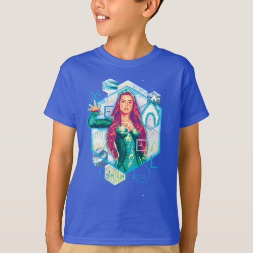 Aquaman  Xebel Princess Mera Hexagonal Graphic T_Shirt