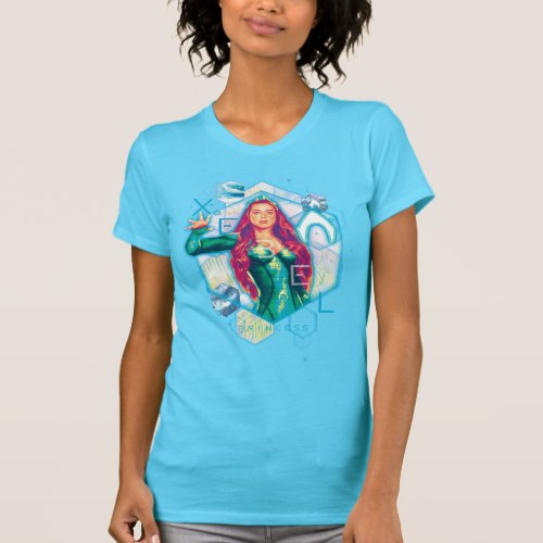 Aquaman  Xebel Princess Mera Hexagonal Graphic T_Shirt