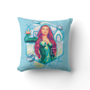Aquaman | Xebel Princess Mera Hexagonal Graphic Throw Pillow