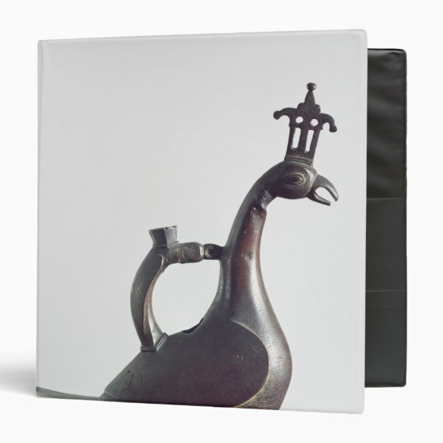 Aquamanile in the form of a peacock binder (Front/Inside)