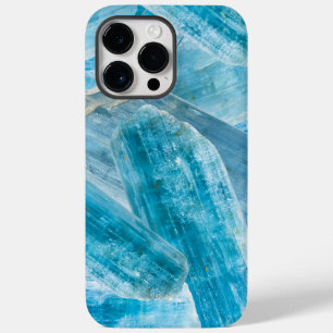 Aquamarine Blue Beryl Crystal Gemstone Case-Mate i Case-Mate iPhone 14 Pro Max Case