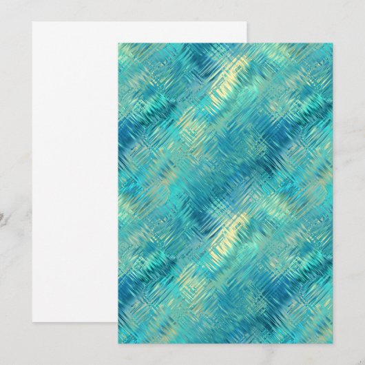 Aquamarine Blue Crystal Gel Texture (Front/Back)