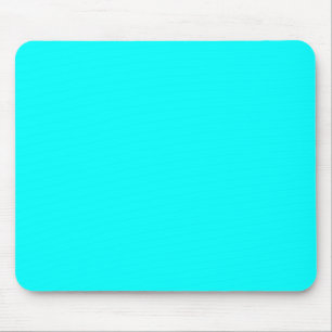 Aquamarine Blue Elegant Fashion Color Mouse Pad