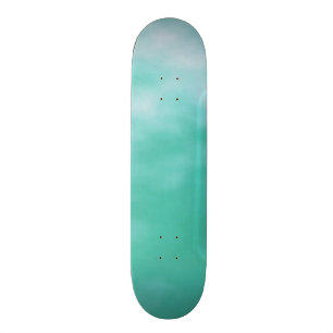 Aquamarine Blue Green Seafoam Customizable Deck