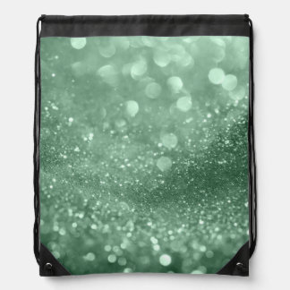 🌊💙 Aquamarine Current Drawstring Bag