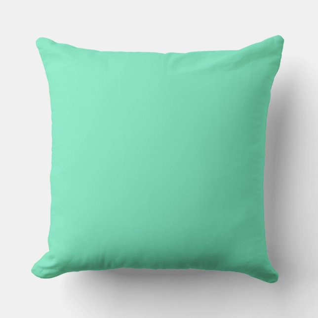 Aquamarine cushion (Front)