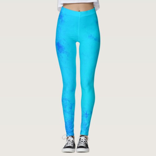 Aquamarine dream leggings