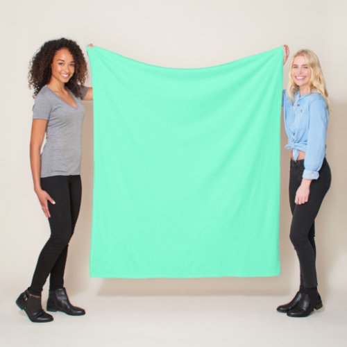 Aquamarine Fleece Blanket