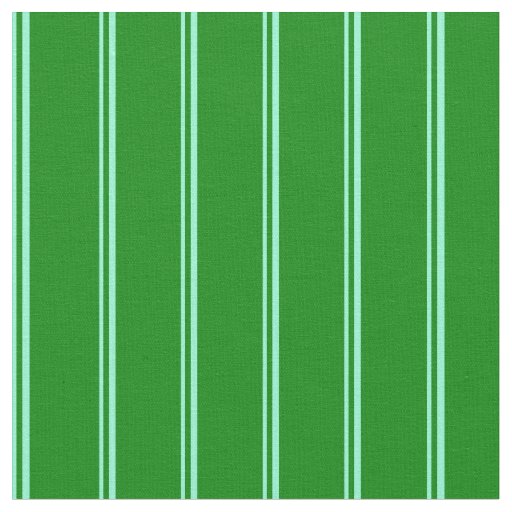 Aquamarine & Green Striped/Lined Pattern Fabric