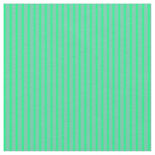 Aquamarine & Green Stripes/Lines Pattern Fabric