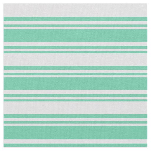 Aquamarine & Lavender Colored Lines Fabric