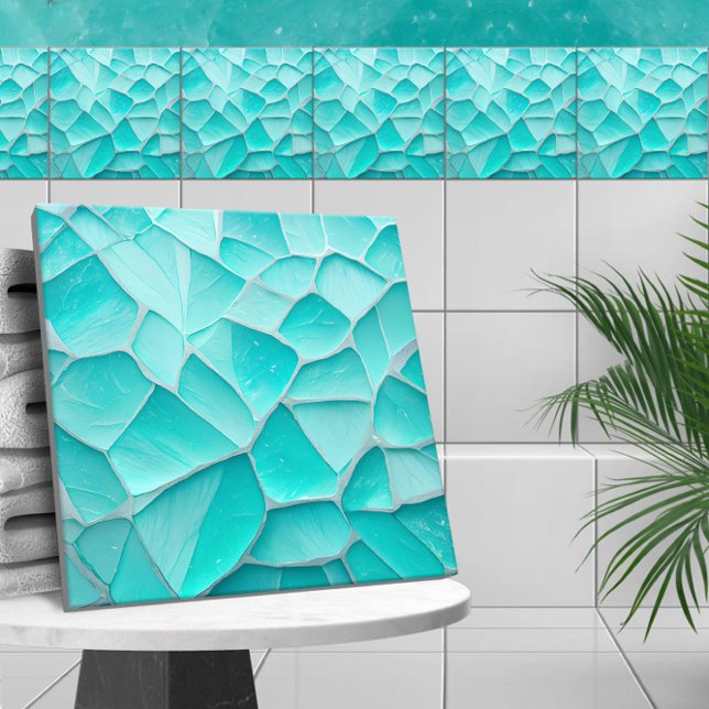 Aquamarine - Mosaic  Ceramic Tile (Creator Uploaded)