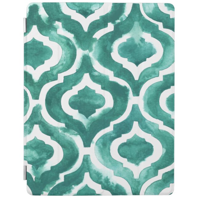 Aquamarine Motif IV iPad Air Cover (Front)