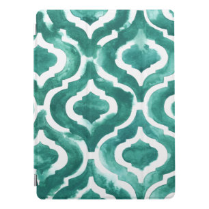Aquamarine Motif IV iPad Pro Cover